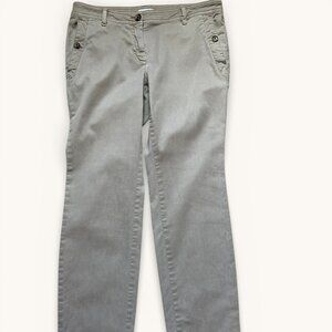j.jill Women's Khaki Low Rise Stretch  Pants Size 6 Petite